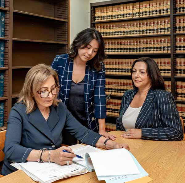 Elaine Ryzak Fraser and her staff